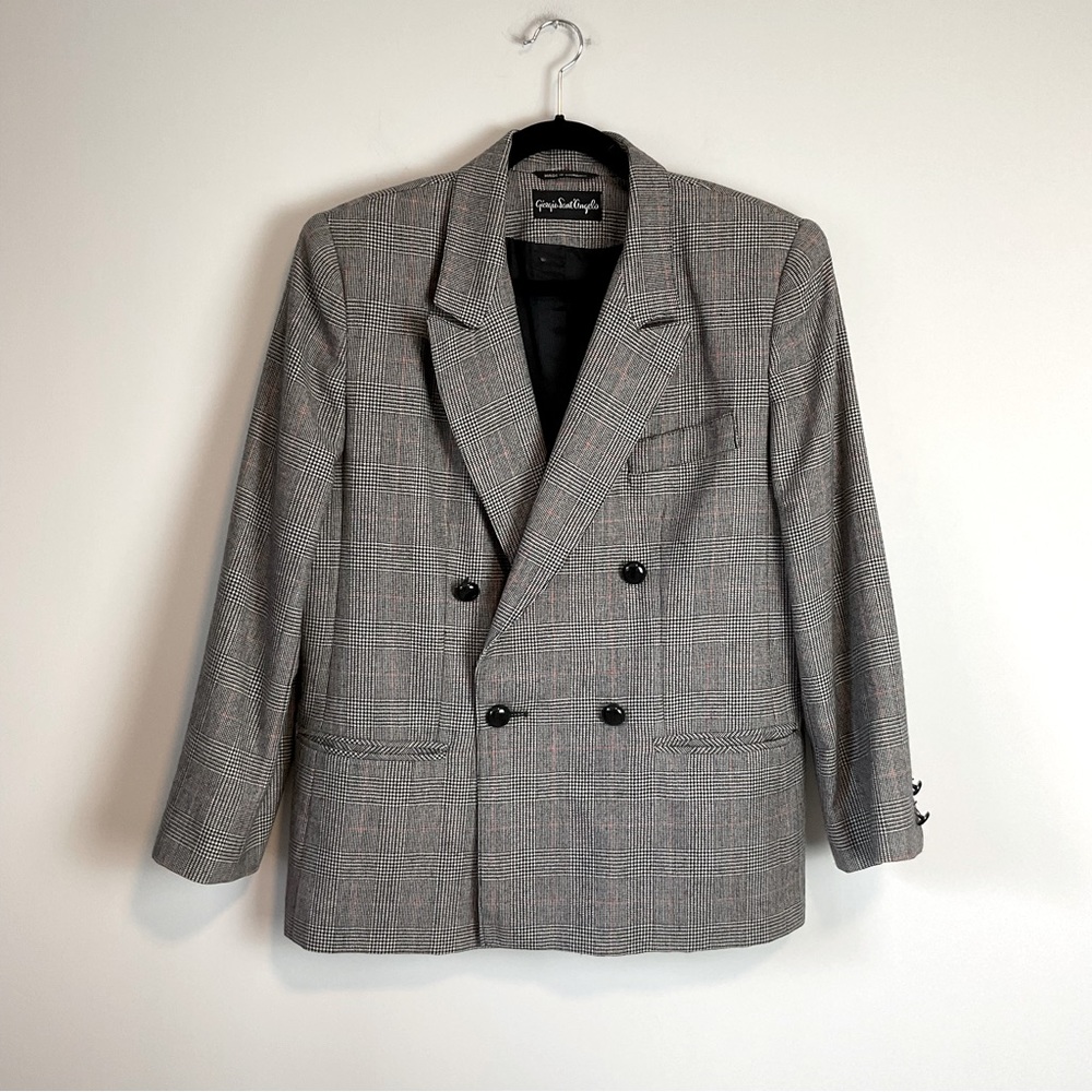 Giorgio Sant’ Angelo Check Blazer